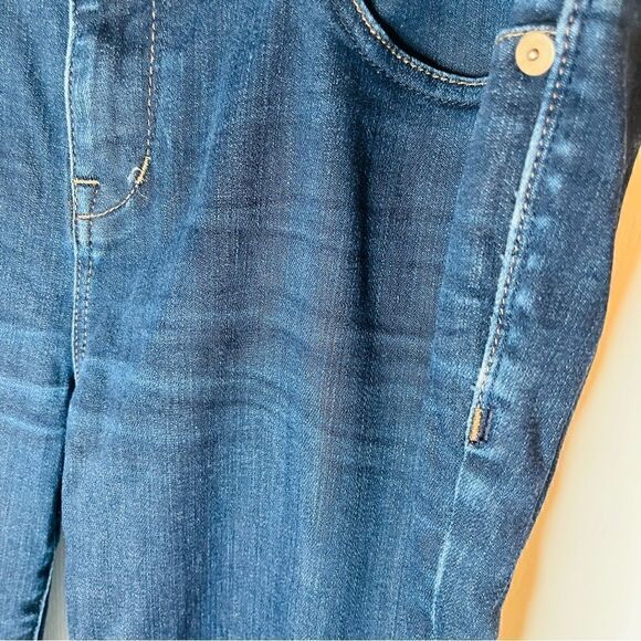 Madewell Low-rise Skinny Skinny Blue Jeans 6 - Picture 5 of 10